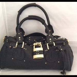 Excellent condition black Chloe paddington bag